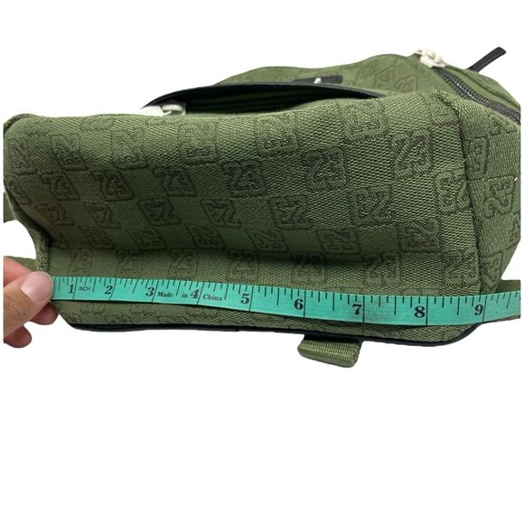 Jordan Backpack Womens Green‎ Mini Nike Monogram Logo Jacquard School 8L 7A0761 main image 8